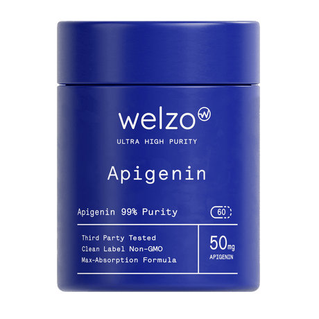 Ultra Purity Apigenin sleep optimiser capsules for rest