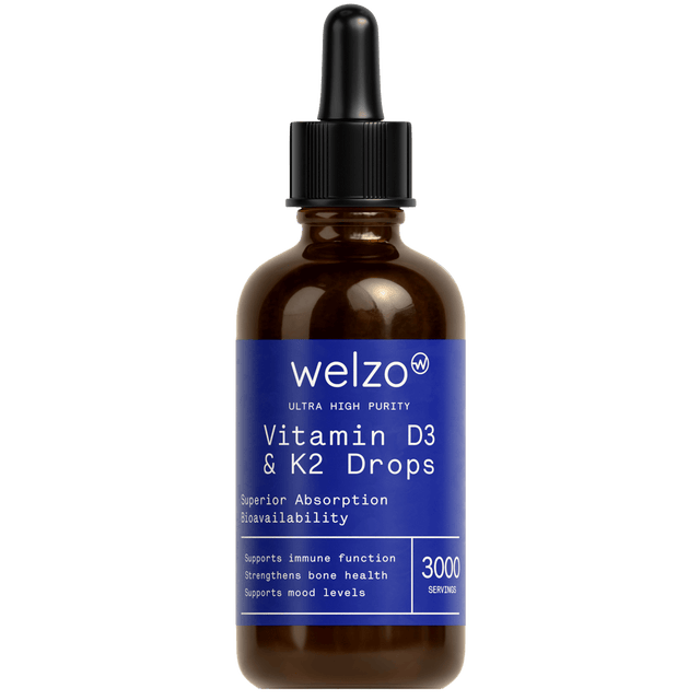 Ultra Purity Vitamin D3 plus K2 MK-7 liquid drops