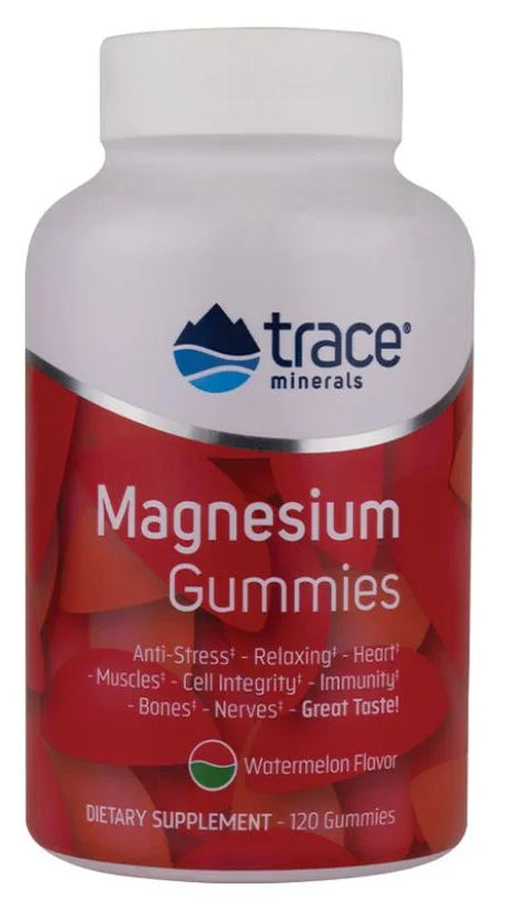 Trace Minerals Magnesium Gummies, Watermelon - 120 gummies
