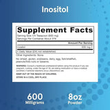 Jarrow Formulas Inositol Powder, 227g
