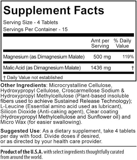 Jigsaw Health Magnesium w/SRT (B-Free) 60 Tablets