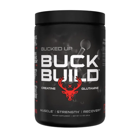 Bucked Up Buckbuild (Creatine / Glutamine) 324g Unflavored