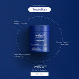 Welzo men's vitality bundle testosterone home test and TestoMax – view 4