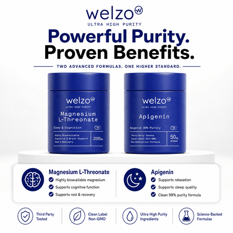 Ultra Purity Deep Sleep Stack apigenin magnesium L-threonate – view 2