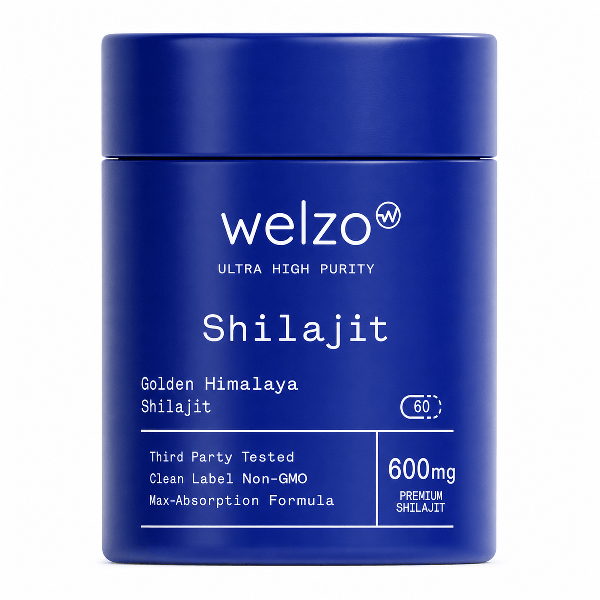 Ultra Purity shilajit ashwagandha rhodiola ginseng adaptogen capsules