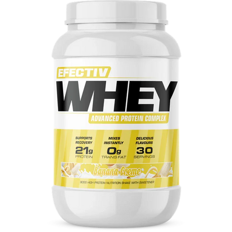 Efectiv Nutrition Whey Protein 900g Banana Cr me