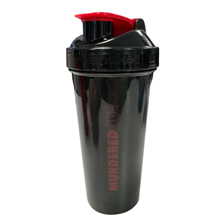 Murdered Out Smartshake Shaker 600ml Black & Red