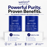 Ultra Purity Mitochondrial Performance Stack NMN PQQ – view 2