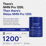 Ultra Purity NMN Pro 1200mg maximum strength NAD+ capsules – view 3
