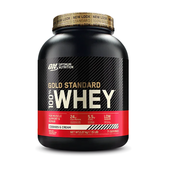 Optimum Nutrition Gold Standard 100% Whey 2.27kg Cookies & Cream