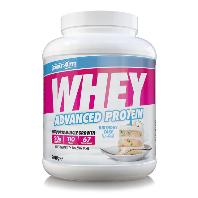 Per4m Advanced Whey Protein 2.01kg Birthday Cake
