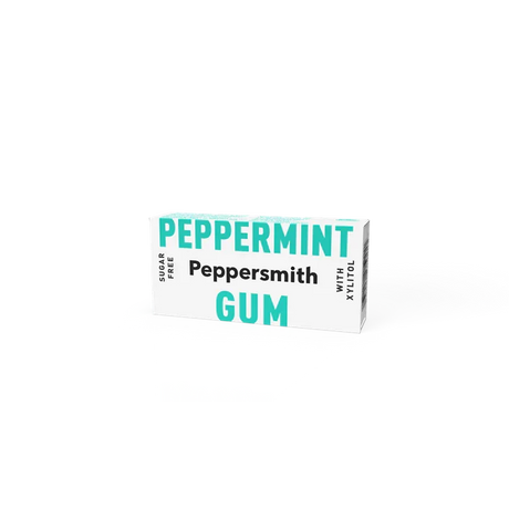 Peppersmith Chewing Gum 12x15g Peppermint