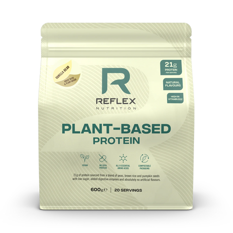 Reflex Nutrition Plant Based Protein 600g Vanilla Bean