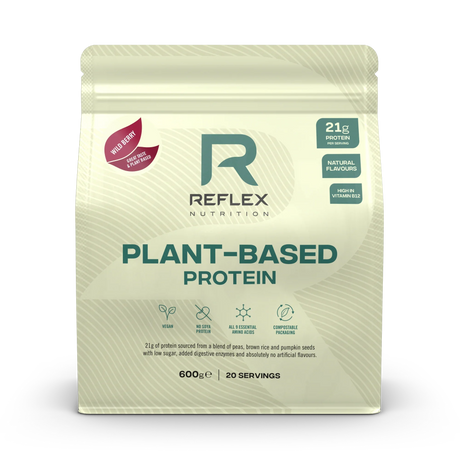 Reflex Nutrition Plant Based Protein 600g Wild Berry
