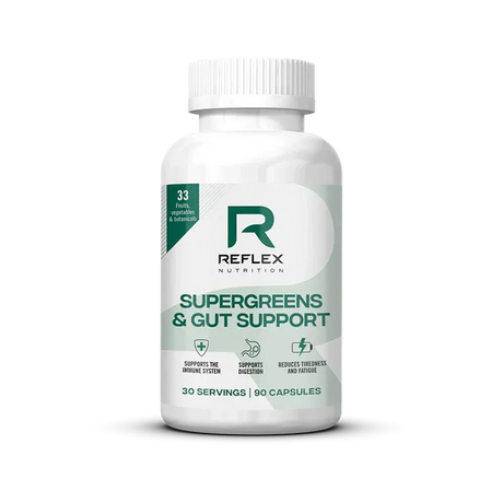 Reflex Nutrition Supergreens & Gut Support 90 Veg Caps