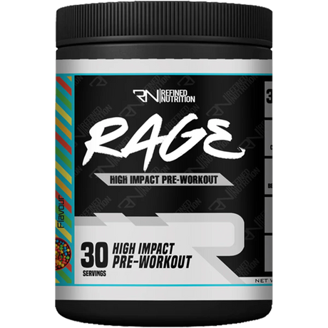 Refined Nutrition RAGE 300g Sour Rainbow Candy