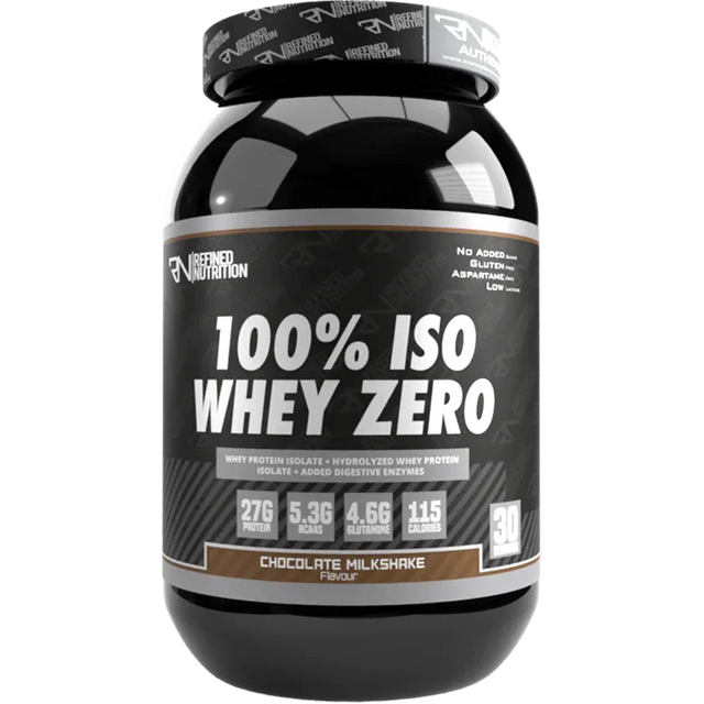 Refined Nutrition Refined 100% Iso Whey Zero 908g Chocolate Milkshake