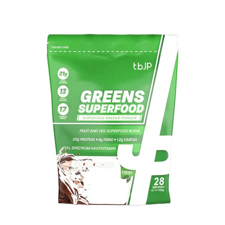 Trained By JP Superfood Greens 1kg Chocolate