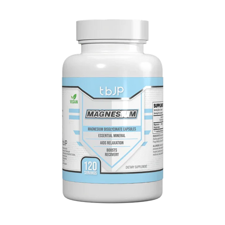 Trained By JP Magnesium 120 Caps