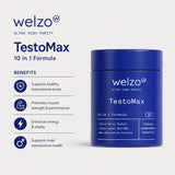 Welzo men's vitality bundle testosterone home test and TestoMax – view 6
