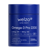 Ultra Purity Omega-3 Pro 2200 high-strength fish oil softgels