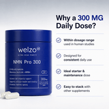 Ultra Purity NMN Pro 300mg gentle-start NAD+ capsules – view 2