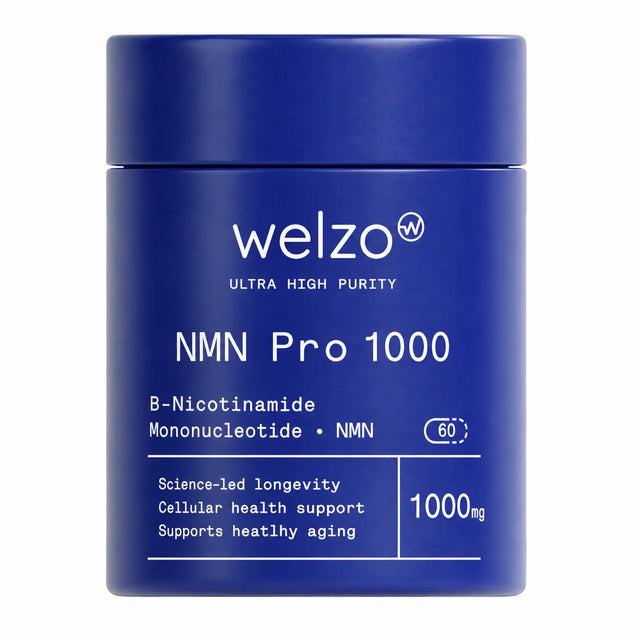 Ultra Purity NMN Pro 1000mg 60 capsules lab-tested NAD+ bottle