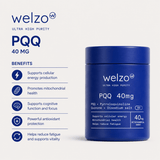 Ultra Purity PQQ 40mg pyrroloquinoline quinone capsules – view 3
