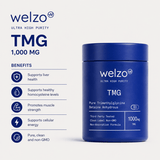 Ultra Purity TMG trimethylglycine methylation support capsules – view 4