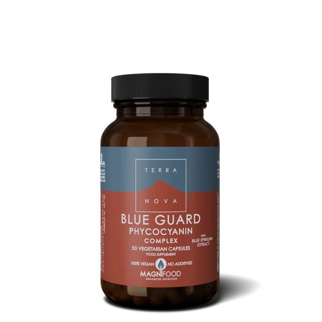 Blue Guard Phycocyanin Complex, 50 Capsules - Terranova - welzo