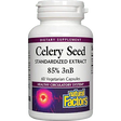 Celery Seed, Standardized Extract, 60 Vegetarian Capsules - Natural Factors - welzo