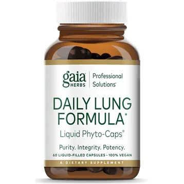 Daily Lung Formula, 60 Capsules - Gaia Herbs - welzo