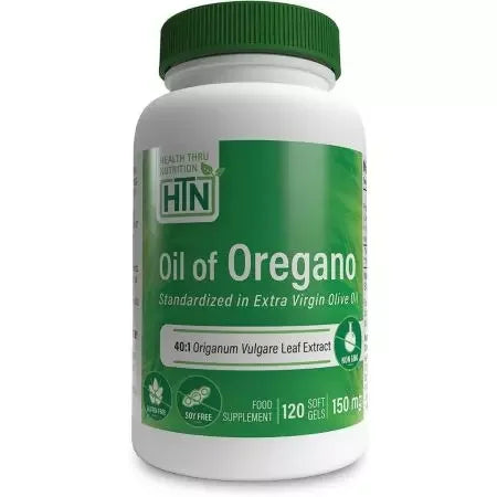 Health Thru Nutrition Oil of Oregano 150mg 120 Softgels