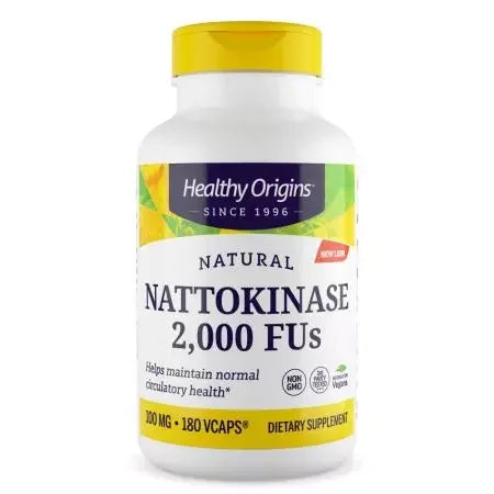 Healthy Origins Nattokinase 2000 FUs Veg Capsules