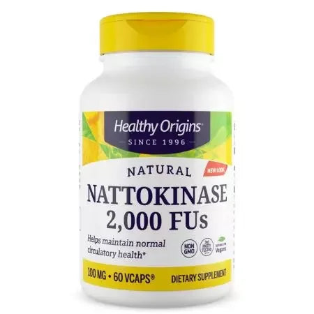 Healthy Origins Nattokinase 2000 FUs Veg Capsules