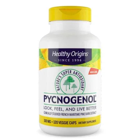 Healthy Origins Pycnogenol 100 mg Veggie Capsules