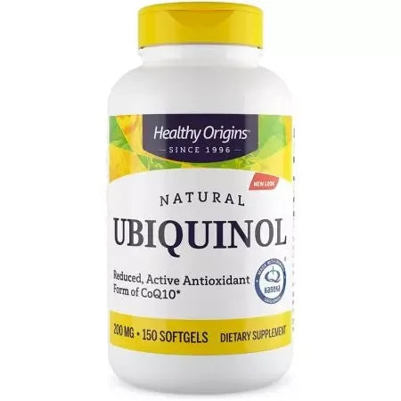 Healthy Origins Ubiquinol 200mg Softgels