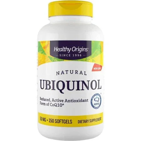 Healthy Origins Ubiquinol 50mg Softgels