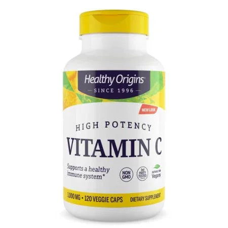 Healthy Origins Vitamin C 1000 mg Capsules