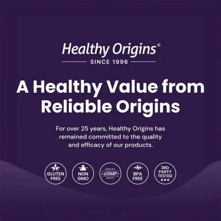 Healthy Origins Alpha Lipoic Acid 600mg Veggie Capsules