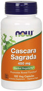NOW Foods Cascara Sagrada, 450mg - 100 vcaps