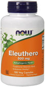 NOW Foods Eleuthero, 500mg - 100 vcaps