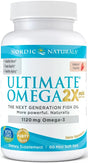 Nordic Naturals Ultimate Omega 2X Mini, 1120mg Strawberry - 60 mini softgels