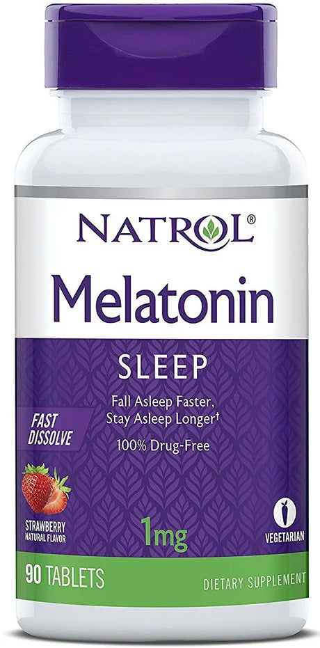 Natrol Melatonin Fast Dissolve, 1mg - 90 tablets