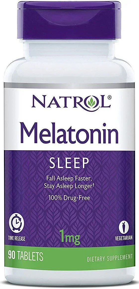 Natrol Melatonin Time Release, 1mg - 90 tablets