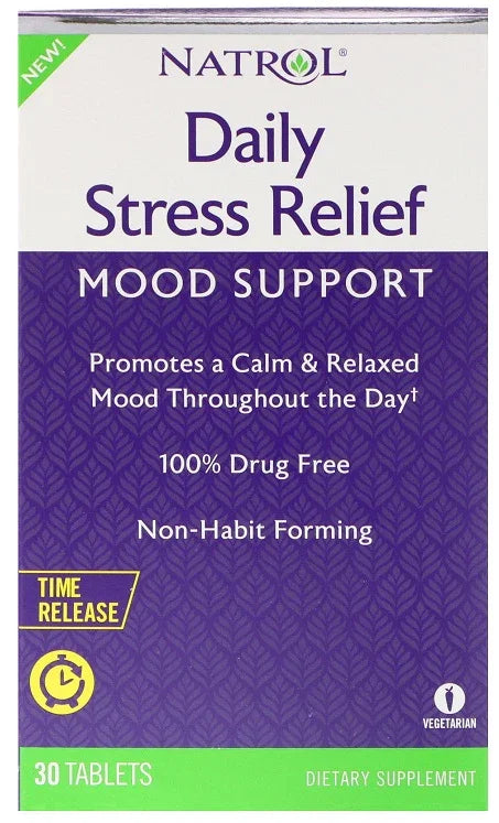Natrol Daily Stress Relief - 30 tablets