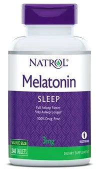 Natrol Melatonin, 3mg - 240 tablets