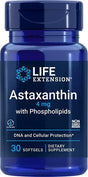 Life Extension Astaxanthin with Phospholipids, 4mg - 30 softgels