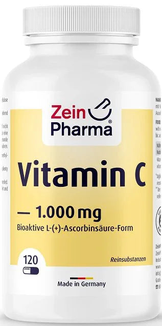 Zein Pharma Vitamin C, 1000mg - 120 caps