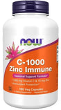 NOW Foods C-1000 Zinc Immune - 180 vcaps